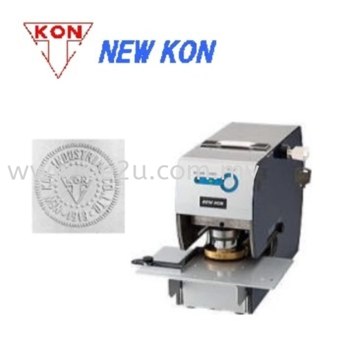 NEW KON EEL-70 Electric Embossing Machine (45mm Diameter of Impression Surface)