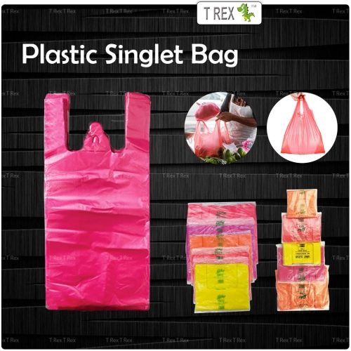 Plastic Singlet Bag (10 Sizes)