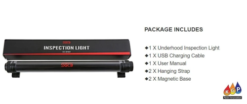 SGCB 10400mAh Underhood Inspection LED Work Light Bar (SGGF087)