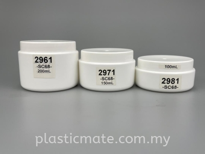 100-200g Cosmetics Jar : 2961 & 2971 & 2981