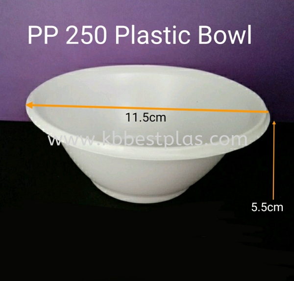 PP250 Platic Bowl 50's+/- Disposable Plastic Product Penang, Malaysia, Perak, Kedah, Butterworth, Kepala Batas Supplier, Suppliers, Supply, Supplies | KB BESTPLAS ENTERPRISE (M) SDN BHD