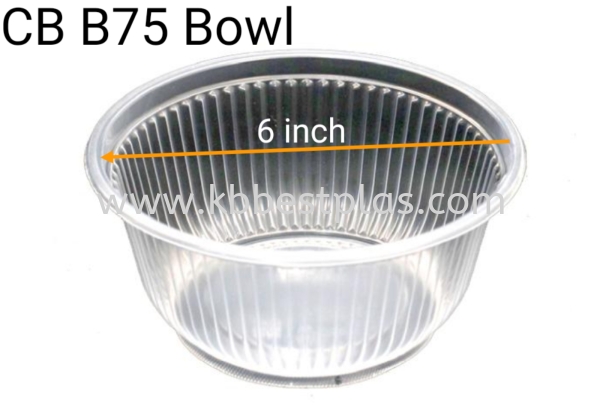 CB B75 Plastic Bowl 50's+/- Disposable Plastic Product Penang, Malaysia, Perak, Kedah, Butterworth, Kepala Batas Supplier, Suppliers, Supply, Supplies | KB BESTPLAS ENTERPRISE (M) SDN BHD