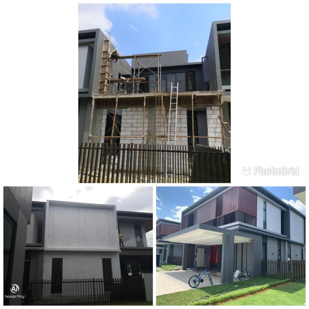 Extension of Double Storey housing job