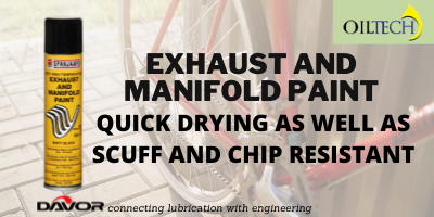 Quick drying spanjaard Exhaust & Manifold Paint spray which is heat resistant up to 650c