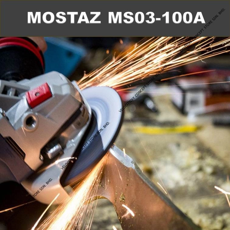 （磨机／割机）4" Mostaz Angle Grinder/Cut Machine/Cut Metal/Cut Wood/Cut Wall/Cut Tile/Cut Floor