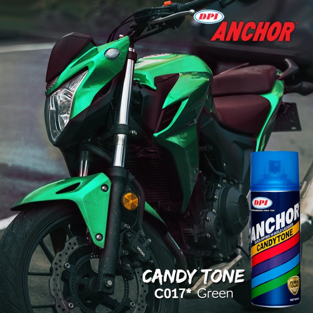 ANCHOR Spray Paint / Aerosol Spray / Candytone Candy Tone Colour (* 1 Star) 400ml