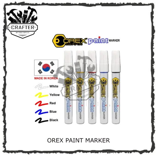 OREX Permanent Paint Marker (Made In Korea)