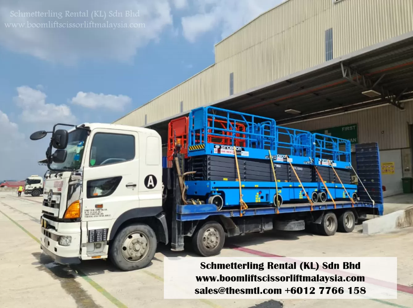 Scissor Lift Rental In Malaysia Service Area