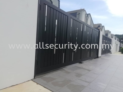 ALUMINIUM TRACKLESS FOLDING GATE