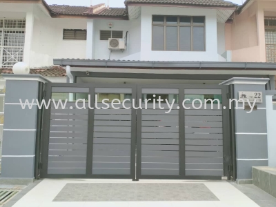 ALUMINIUM SWING GATE