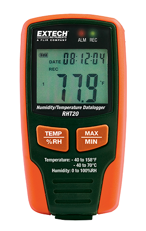 extech rht20 : humidity and temperature datalogger