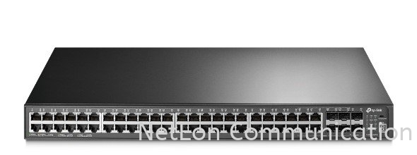 TP-Link T3700G-52TQ JetStream 52-Port Gigabit Stackable L3 Managed Switch TP-Link Managed Type Enterprise Network Switches Selangor, Malaysia, Kuala Lumpur (KL), Petaling Jaya (PJ) Supplier, Suppliers, Supply, Supplies | NetEon Communication Sdn Bhd