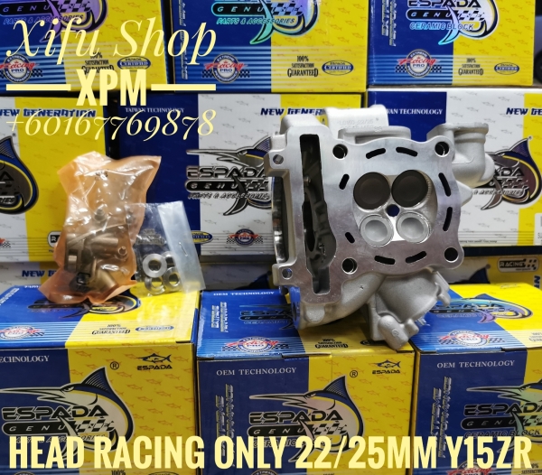 HEAD RACING ONLY 22/25MM ESPADA Y15ZR HD00082 C-ACIEE  AFTER MARKET RACING PARTS AFTER MARKET RACING PARTS PARTS CATALOG Johor Bahru JB Supply Suppliers | X Performance Motor