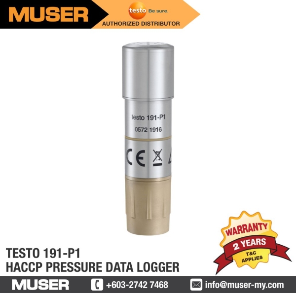 testo 191-P1 HACCP Pressure Data Logger HACCP Data Loggers Data Loggers / Monitoring System Kuala Lumpur (KL), Malaysia, Selangor Supplier, Suppliers, Supply, Supplies | Muser Apac Sdn Bhd