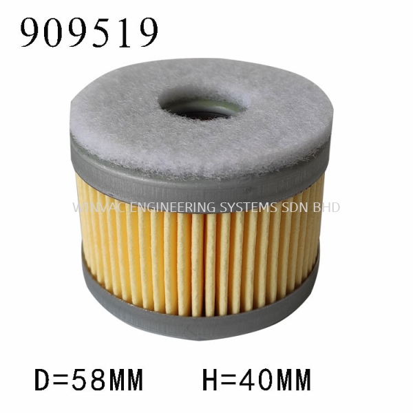 Air Filter 909519 Becker Repair Parts Repair Parts Penang, Malaysia Supplier, Suppliers, Supply, Supplies | WINVAC ENGINEERING SYSTEMS SDN BHD