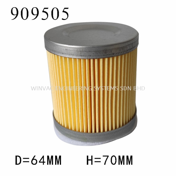 Air Filter 909505 Becker Repair Parts Repair Parts Penang, Malaysia Supplier, Suppliers, Supply, Supplies | WINVAC ENGINEERING SYSTEMS SDN BHD