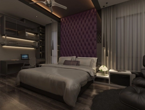 Master Bedroom 3D Design