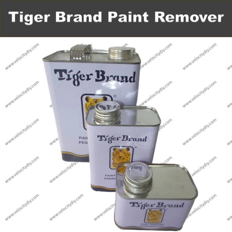 （洗漆水/脱漆水）Tiger Brand Paint Remover,Tanggalkan Cat,Membuang Cat Lama