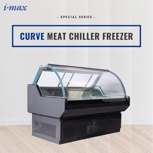 Curve Meat Chiller Freezer Meat Chiller Showcase & Special Series Malaysia, Selangor, Kuala Lumpur (KL), Penang, Sabah Supplier, Manufacturer, Supply, Supplies | POWER COOL EQUIPMENTS (M) SDN BHD