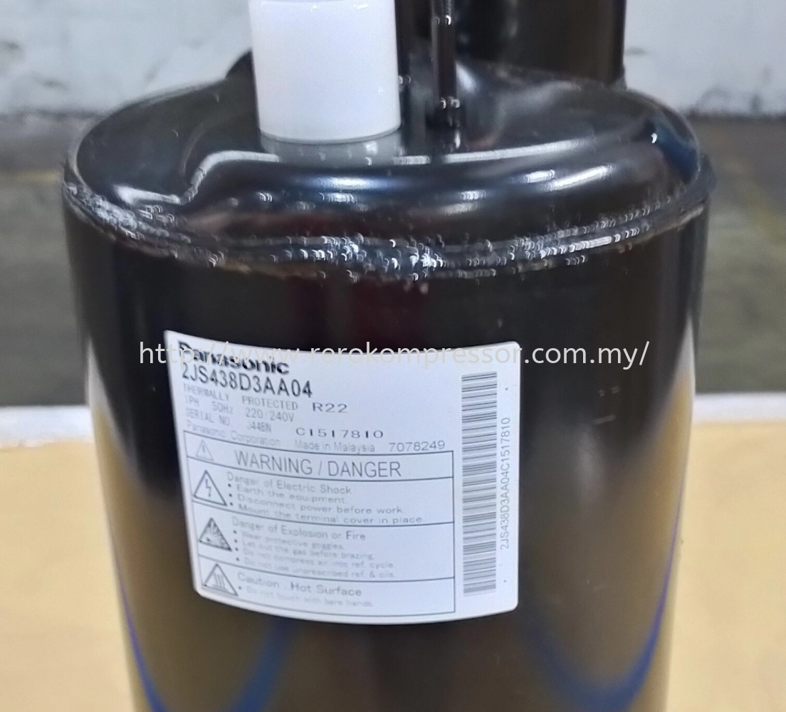 2JS438D3AA04 - Panasonic Malaysia Air Conditioner Compressor