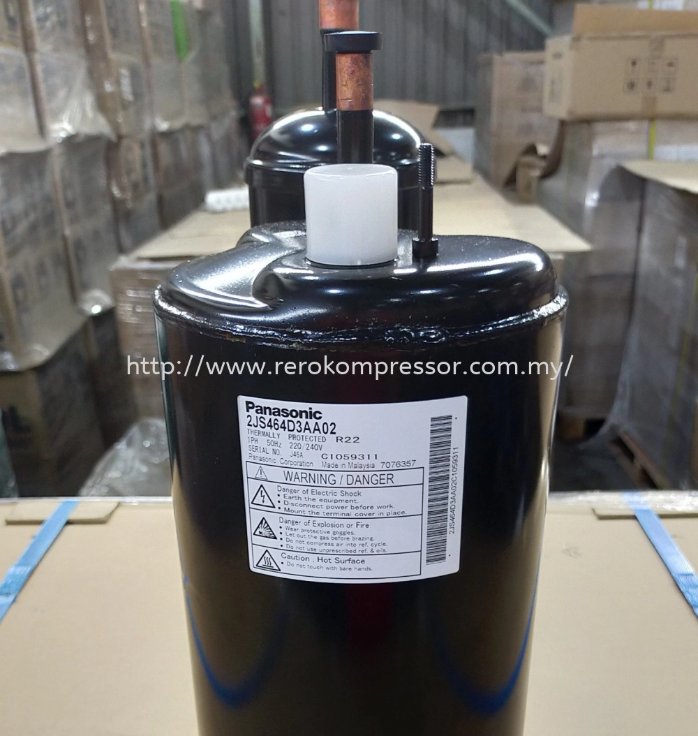 2JS464D3AA02 - Panasonic Malaysia Air Conditioner Compressor