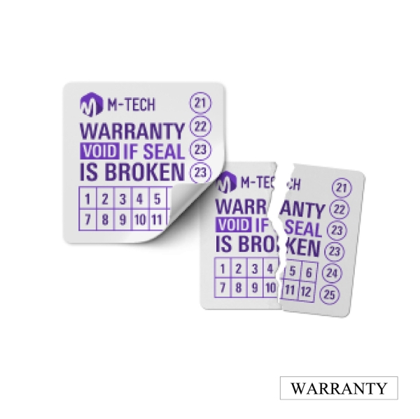 Warranty Sticker Sticker & Label Johor Bahru (JB), Malaysia, Johor Jaya Service | INNOVATIVE PRINTING ENTERPRISE