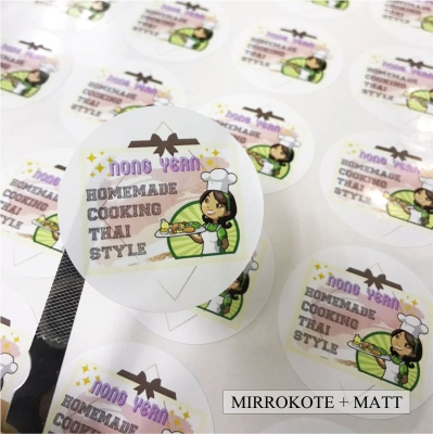 Mirrokote Sticker + Matt