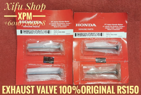 EXHAUST VALVE/VALVE EXHAUST 100%ORIGINAL RS150 14721-K56-N00 U-MAEE  HONDA 100%ORIGINAL PARTS HONDA 100%ORIGINAL PARTS PARTS CATALOG Johor Bahru JB Supply Suppliers | X Performance Motor