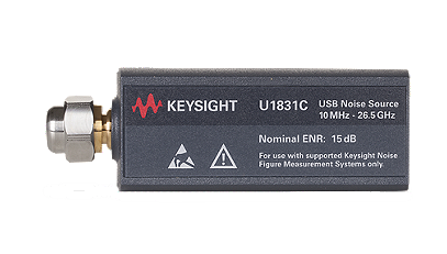 keysight u1831c usb smart noise source, 10 mhz to 26.5 ghz, nominal enr 15 db