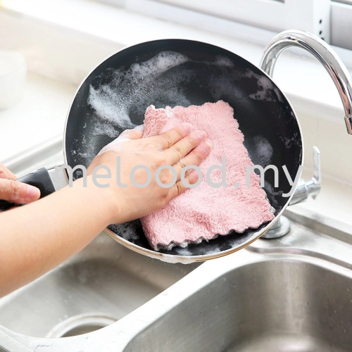 Kitchen Dishcloth Super Absorbent & Thicker Microfiber Dishwashing Kitchen Towel