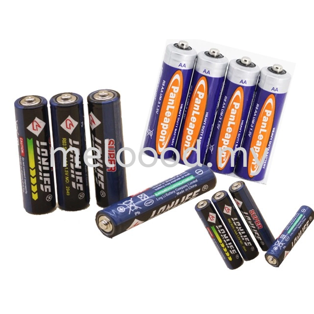 Ready Stock Battery 1.5V Heavy Duty Bateri AA / AAA