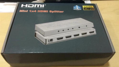 MINI 1X4 HDMI SPLITTER