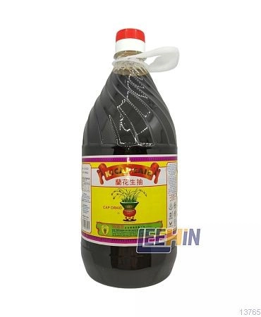 Orchid Brand Soy Sauce (penutup merah) 2.7Kg 兰花酱油（红盖）  [13764 13765]