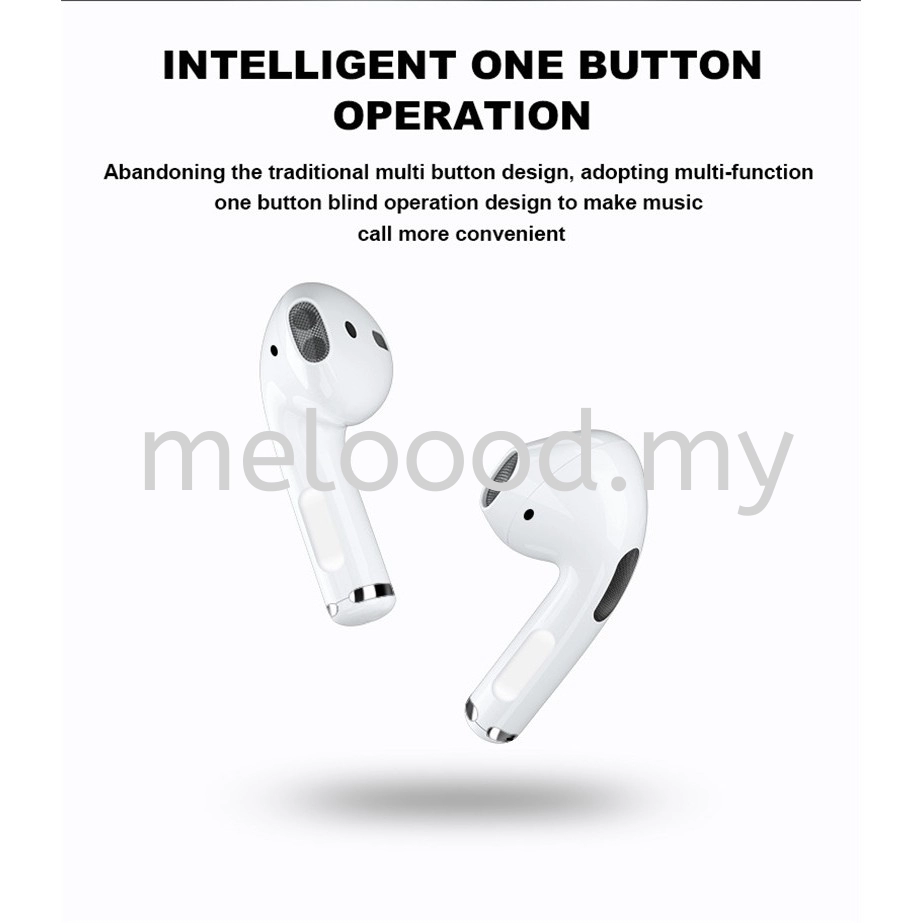 Air Pods Headset With Mic And Touch Control (Available Android & Iphone) Air Pods Wireless Bluetoothwir