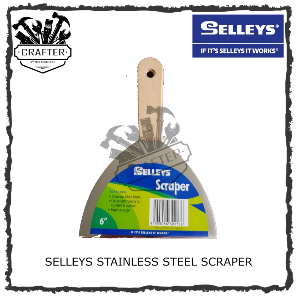 SELLEYS STAINLESS STEEL SCRAPER