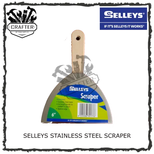 SELLEYS STAINLESS STEEL SCRAPER