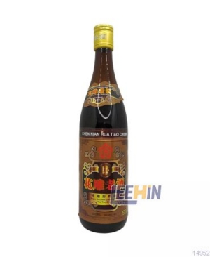 Hua Tiao Chen Nian Chiew (Label Coklat+Emas) 640ml 梅花牌十八年花雕老酒  [14951 14952]