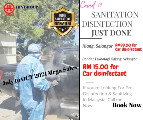 Call Now! The Best Vehicle Disinfection Covid-19 Ever In Malaysia!