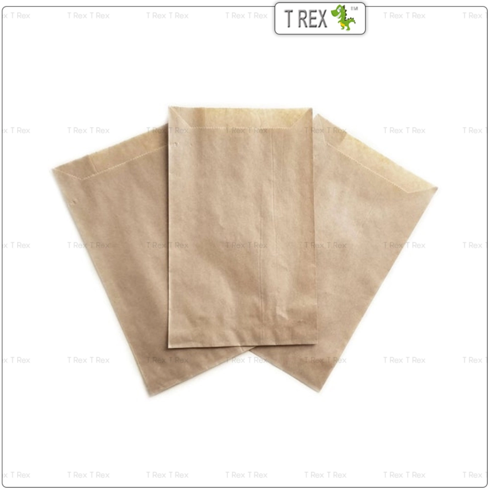 100pcs Brown Kraft Paper Bag / Food Wrapper Paper Bag