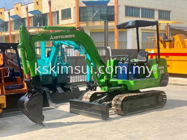 MITSUBISHI MM25 EXCAVATOR  Mitsubishi Mini Excavator Selangor, Malaysia, Kuala Lumpur (KL), Batu Caves Rental, Supplier, Supply, Supplies | KS Kim Sui Engineering Sdn Bhd