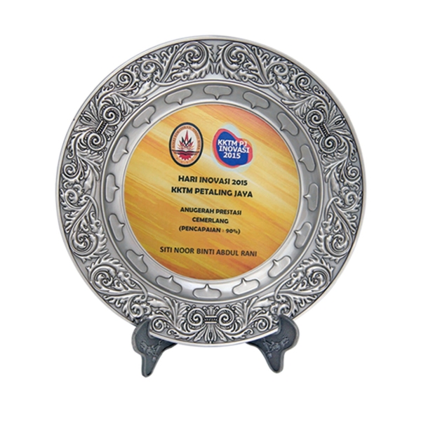 WP 125 Pewter Plate Plaque & Velvet Box Medals & Trophies Malaysia, Melaka, Selangor, Kuala Lumpur (KL), Johor Bahru (JB), Singapore Supplier, Manufacturer, Wholesaler, Supply | ALLAN D'LIOUS MARKETING (MALAYSIA) SDN. BHD. 