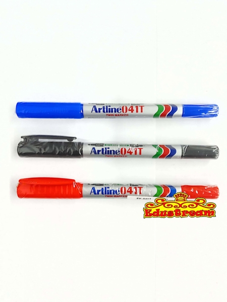 ARTLINE 041T TWIN PERMANENT MARKER (2 IN 1 SET) Marker Writing & Correction Stationery & Craft Johor Bahru (JB), Malaysia Supplier, Suppliers, Supply, Supplies | Edustream Sdn Bhd