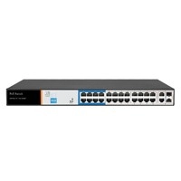 24-Port PoE Switch with 2 Uplink