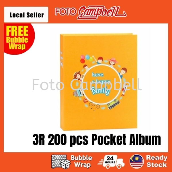 3R Photo Album 200pccs(Ready Stock)Pocket Album- Cute Yellow Family 3R-200pcs Album Selangor, Malaysia, Kuala Lumpur (KL), Shah Alam, Klang Supplier, Suppliers, Supply, Supplies | Foto Campbell