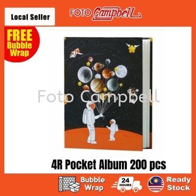 4R Photo Album(200pcs)Ready Stock--- space dream