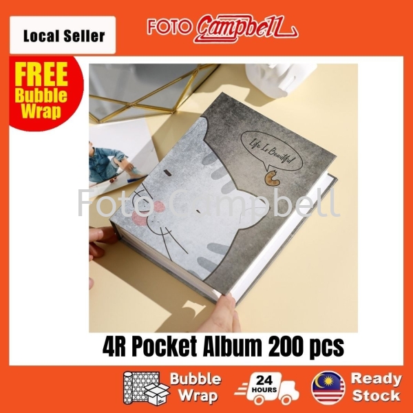 4R Photo Album(200pcs)Ready Stock--- life is beautiful 4R-200pcs Album Selangor, Malaysia, Kuala Lumpur (KL), Shah Alam, Klang Supplier, Suppliers, Supply, Supplies | Foto Campbell