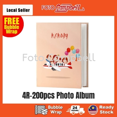 4R Photo Album(200pcs)Ready Stock--- happy memory