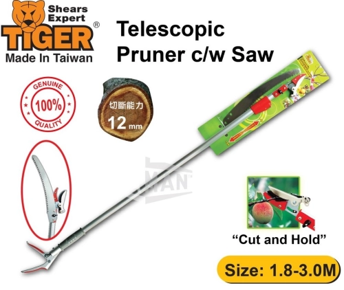 TELESCOPIC PRUNER CW SAW TIGER