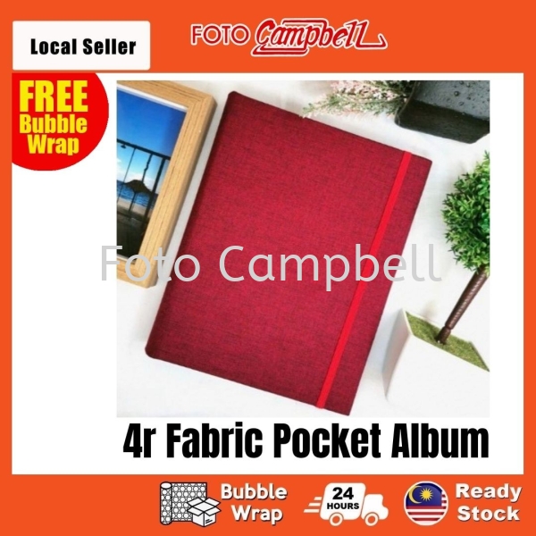 4R-100/200pcs pocket Photo Album(fabric cover)Ready Stock--- prenium red Japanese Fabric Album 4R- 100/200pcs Selangor, Malaysia, Kuala Lumpur (KL), Shah Alam, Klang Supplier, Suppliers, Supply, Supplies | Foto Campbell