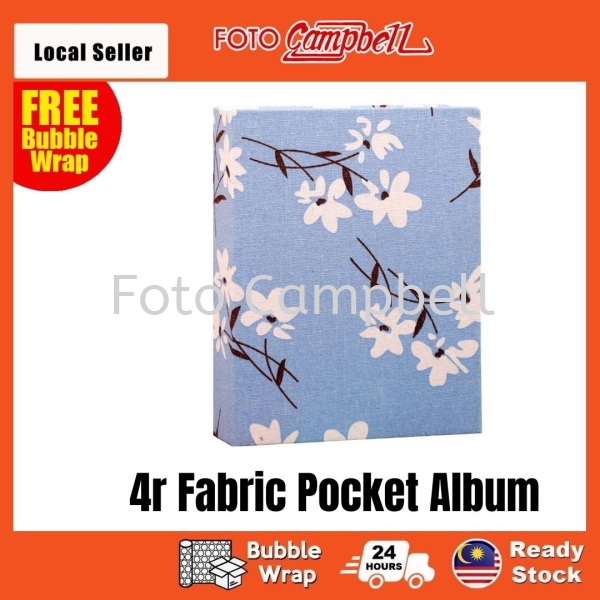 4R-100/200pcs pocket Photo Album(fabric cover)Ready Stock--- sakura blue Japanese Fabric Album 4R- 100/200pcs Selangor, Malaysia, Kuala Lumpur (KL), Shah Alam, Klang Supplier, Suppliers, Supply, Supplies | Foto Campbell